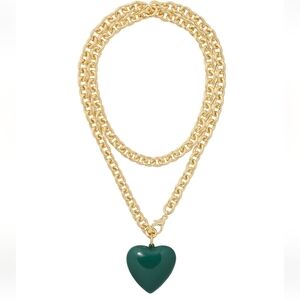 Roxanne Assoulin The Big Puffy Heart Charm Necklace